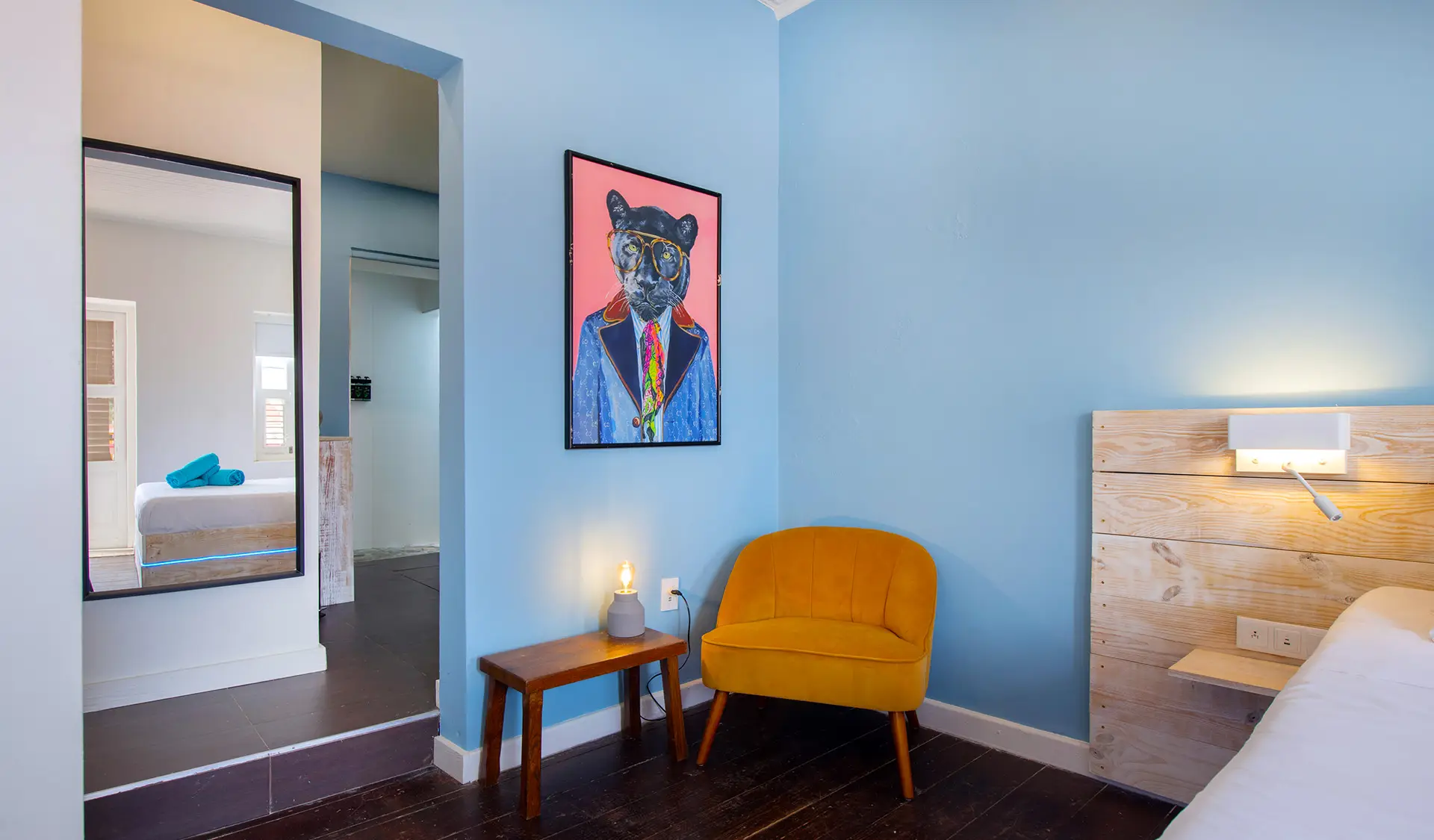 wynwood curacao coastal suite bedroom seating